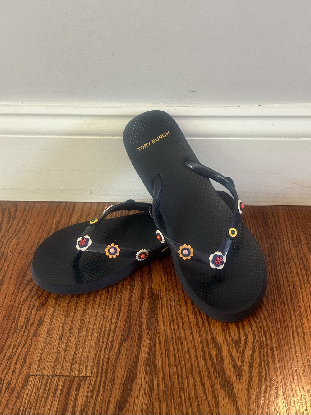 Tory Burch Marguerite 2 Rubber Jelly Flip Flop